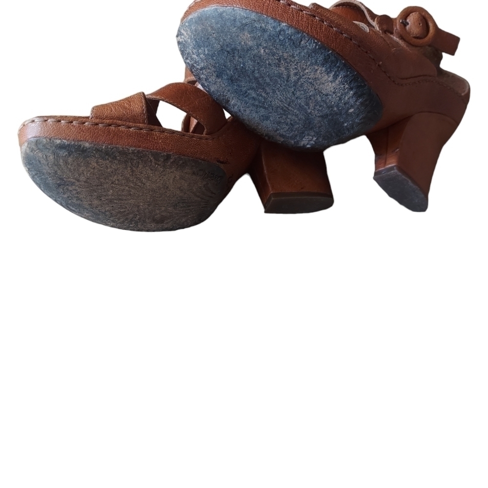 9 Bolo brown wedge shoe - Picture 5 of 8